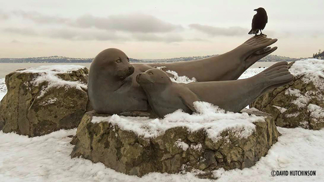 Sentinels of the Sea sculpture